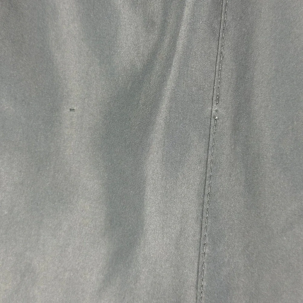 Starter Track Pants Mens L‎ Grey Windbreaker Nylon Mesh Lined Ankle Zip Athletic